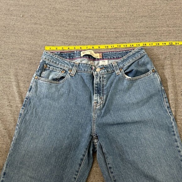 Levi's 515  Nouveau Bootcut Womens Jeans Blue Denim  34 x 33 Size 16M - Picture 4 of 16